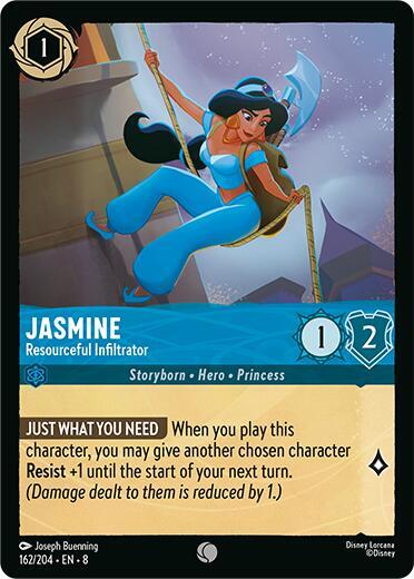 Jasmine - Resourceful Infiltrator - 162/204 - Common