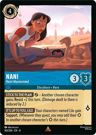 Nani - Heist Mastermind - 165/204 - Rare