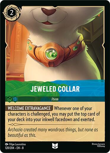 Jeweled Collar - 120/204 - Uncommon - Cold Foil