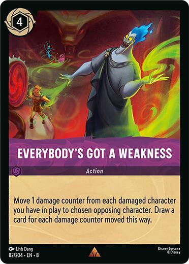 Everybody's Got A Weakness - 82/204 - Rare - Cold Foil