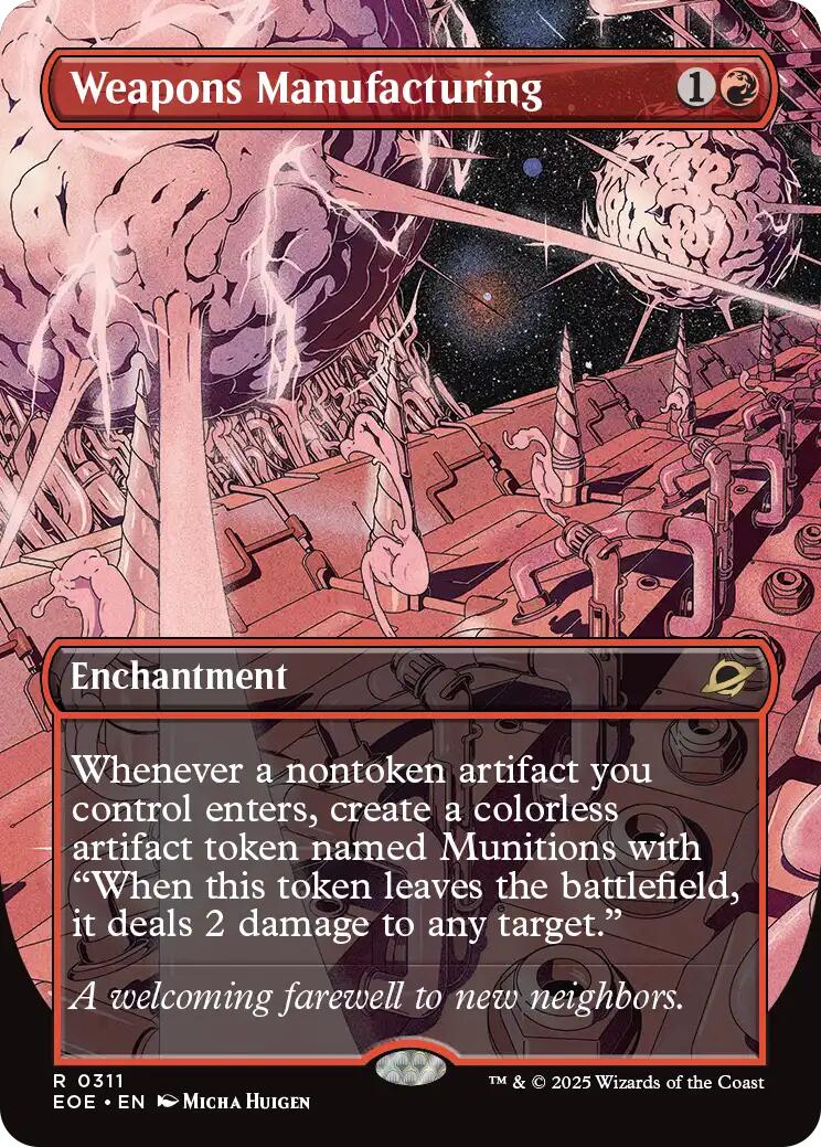 Weapons Manufacturing (Borderless) [EOE - 311]