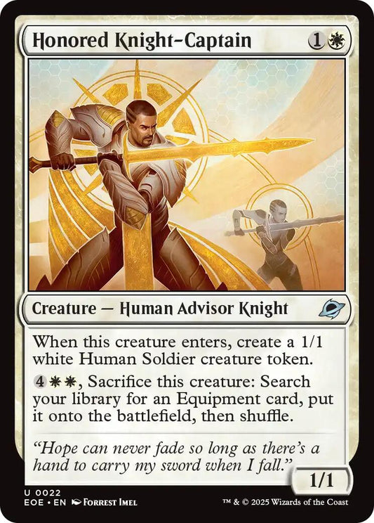 Honored Knight-Captain [EOE - 22]