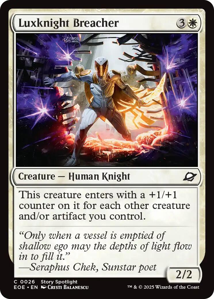 Luxknight Breacher [EOE - 26]