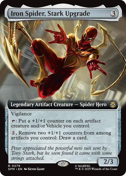 Iron Spider, Stark Upgrade (Extended Art) [SPM - 279]