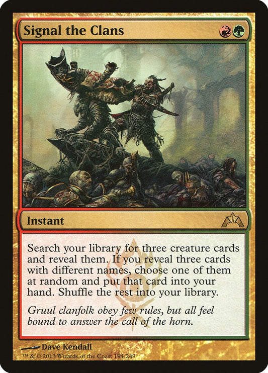 Signal the Clans [GTC - 194]