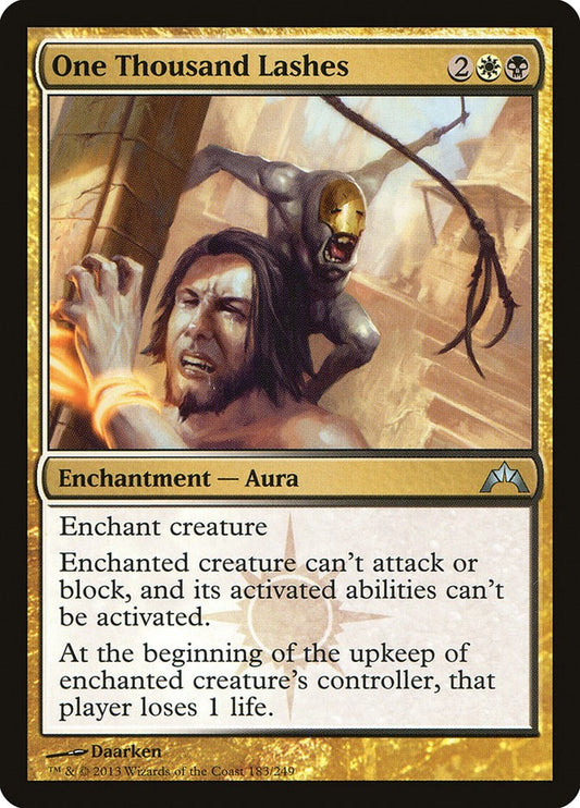One Thousand Lashes [GTC - 183]