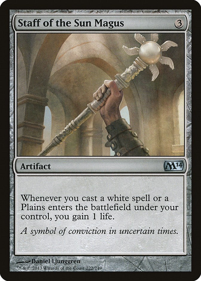 Staff of the Sun Magus [M14 - 222]
