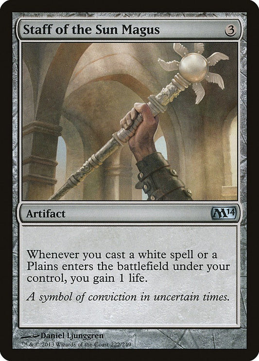 Staff of the Sun Magus [M14 - 222]
