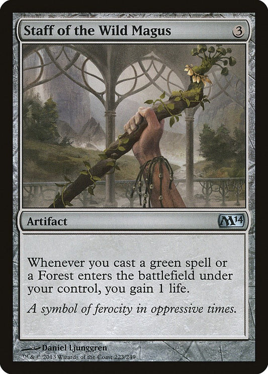 Staff of the Wild Magus [M14 - 223]