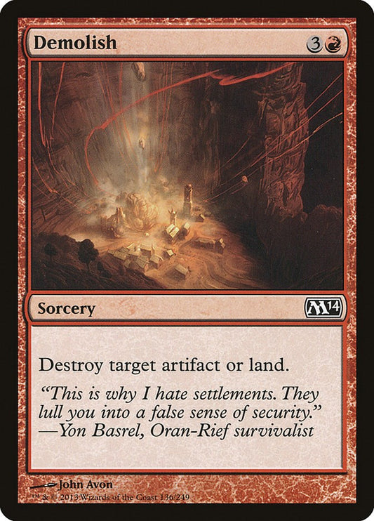Demolish [M14 - 136]