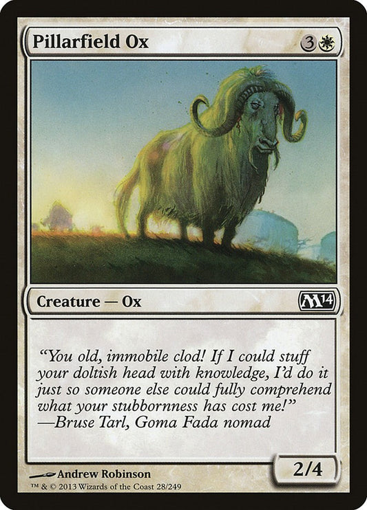 Pillarfield Ox [M14 - 28]
