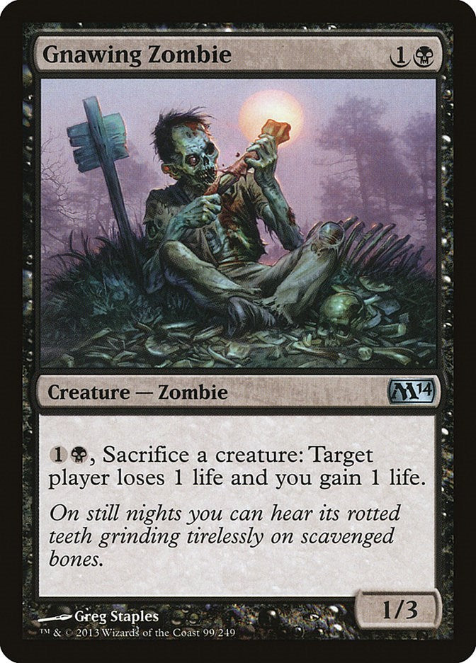 Gnawing Zombie [M14 - 99]