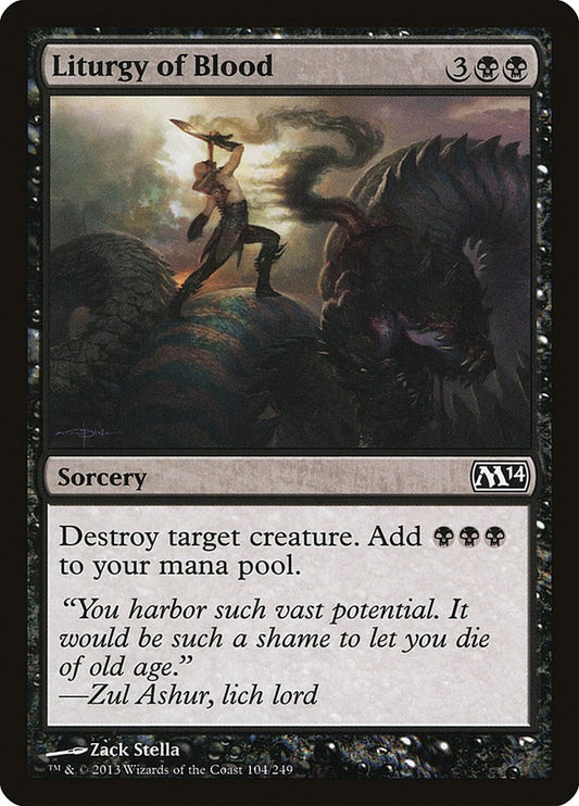 Liturgy of Blood [M14 - 104]