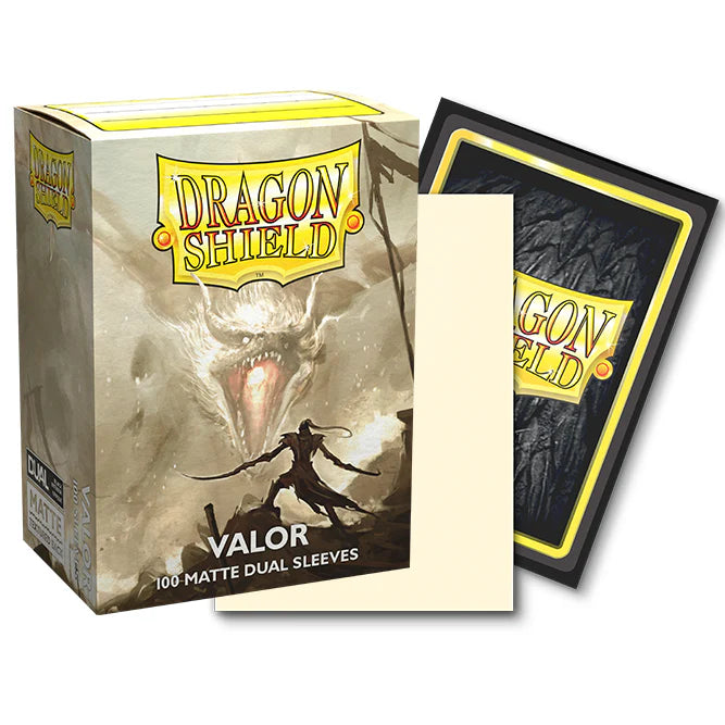 Dragon Shield Dual Matte Standard Sleeves - Valor