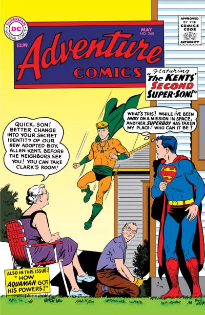 ADVENTURE COMICS #260 FACSIMILE EDITION CVR A