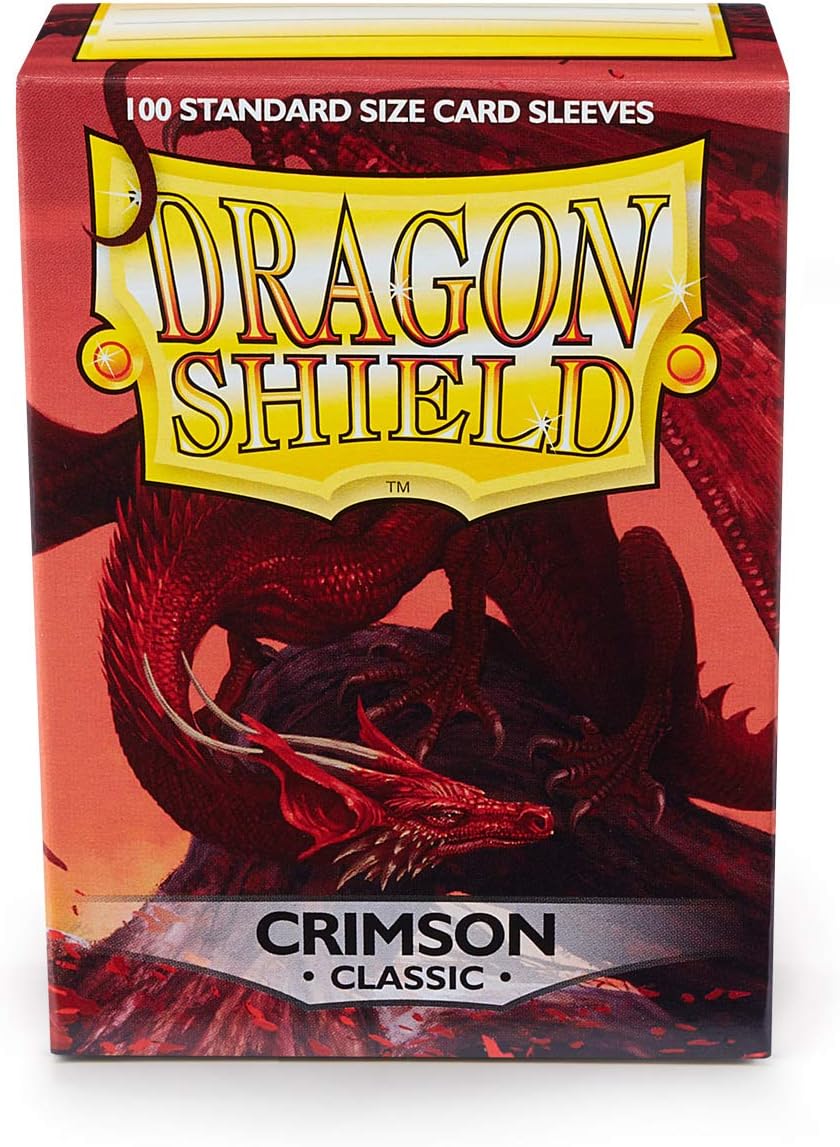 Dragon Shield Box of 100 in Crimson