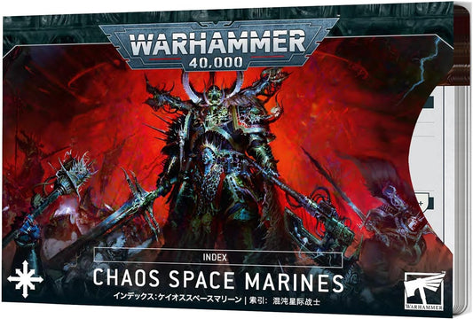 Chaos Space Marines Index Cards