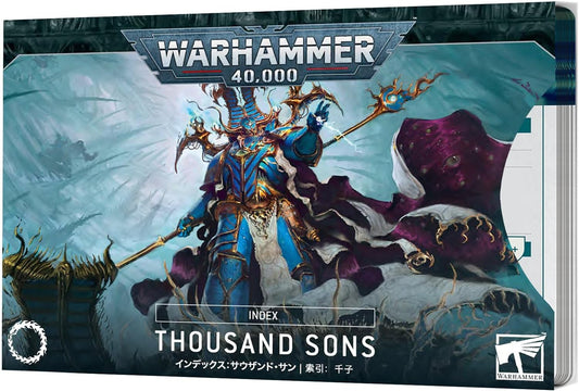 Thousand Sons Index Cards
