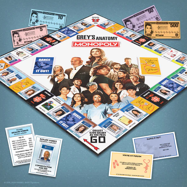 MONOPOLY: Grey’s Anatomy