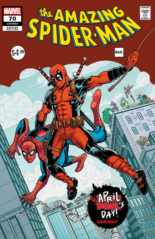 Amazing Spider-Man #70 Brent Schoonover April Pool's Day Variant [Doom]