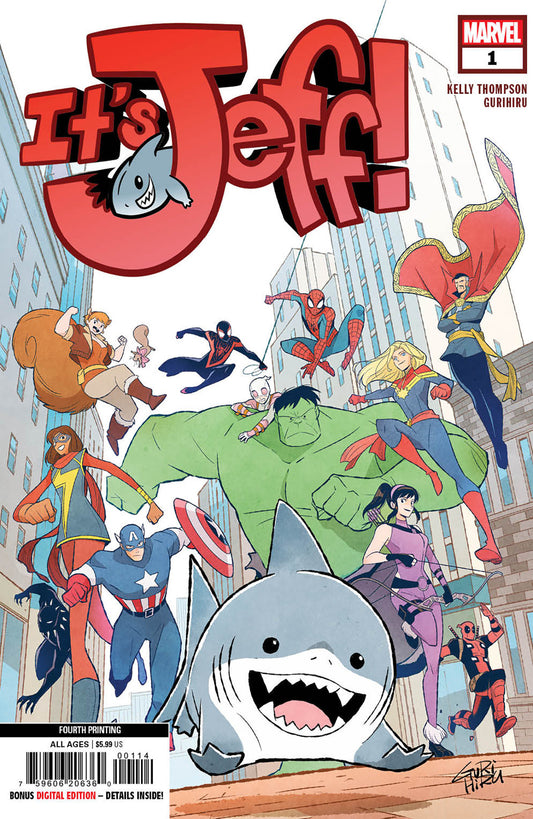 It's Jeff #1 Gurihiru 4TH Printing Variant