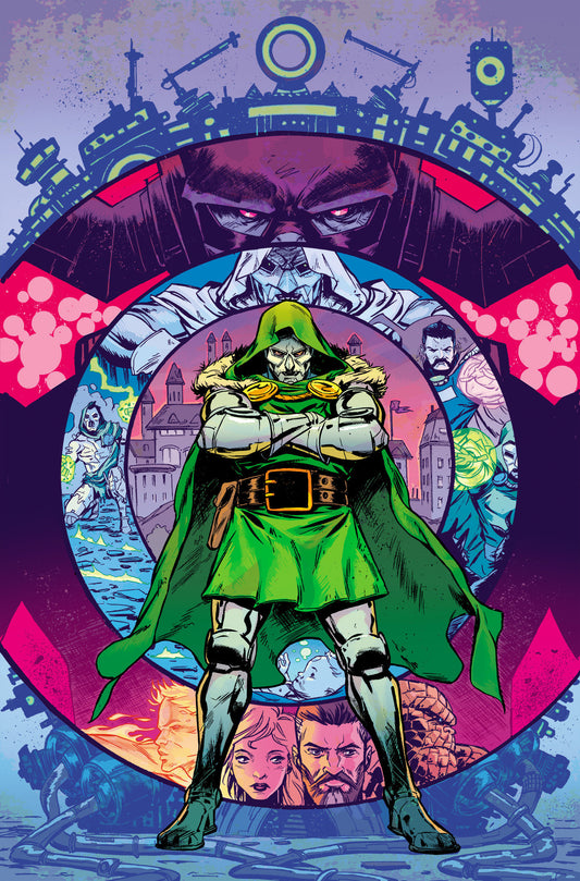 Doom #1 Sanford Greene (1:25) Ratio Virgin 2nd Print Variant