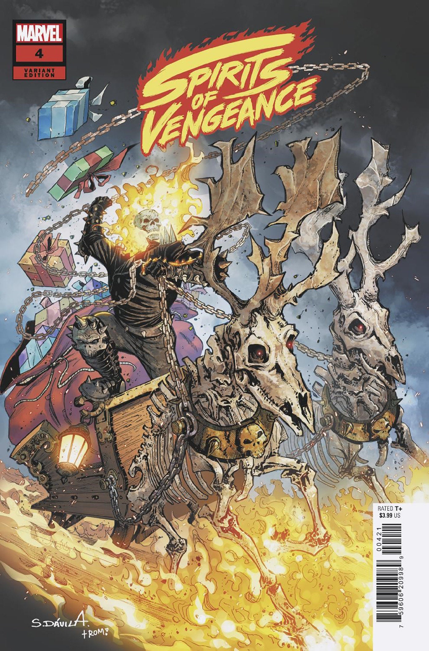 Spirits Of Vengeance #4 (Of 5) Sergio Davila Variant