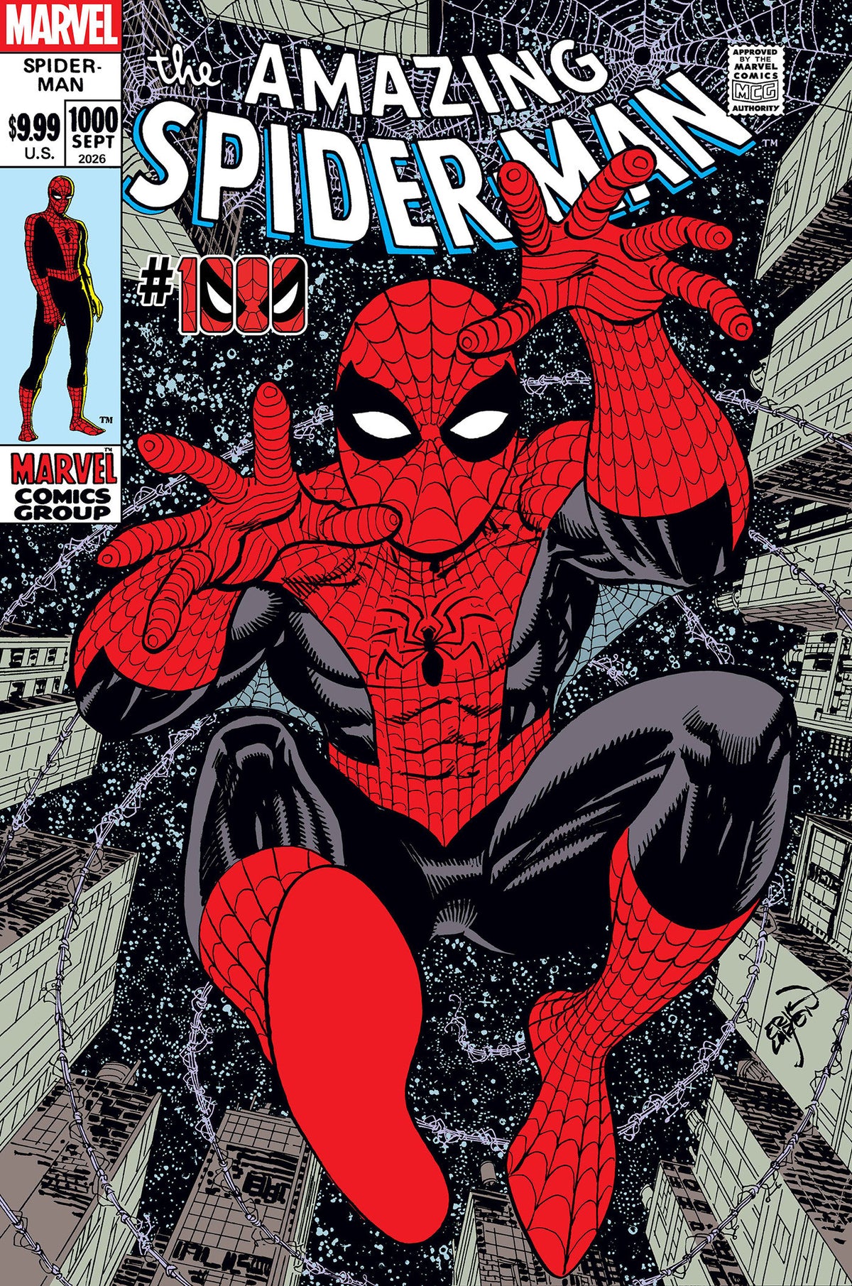 Amazing Spider-Man #1000 1:25 Erik Larsen Incentive Variant