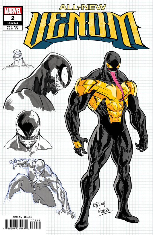 All-New Venom #2 1:10 Carlos Gomez Design Incentive Variant