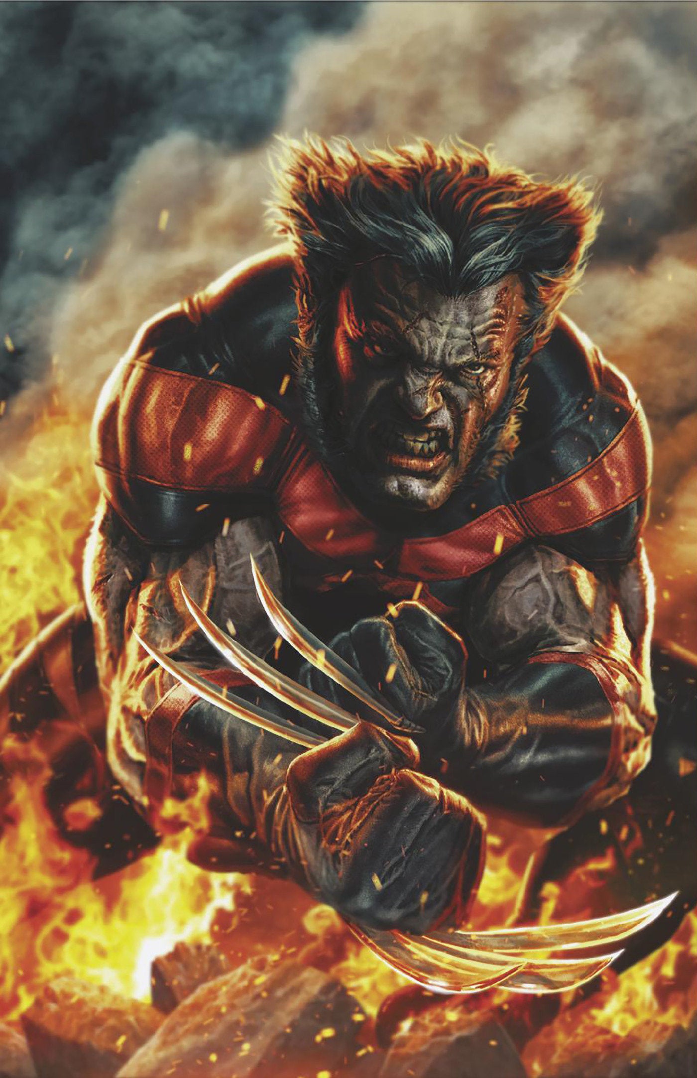 Ultimate Wolverine #1 Lee Bermejo Full Art Variant