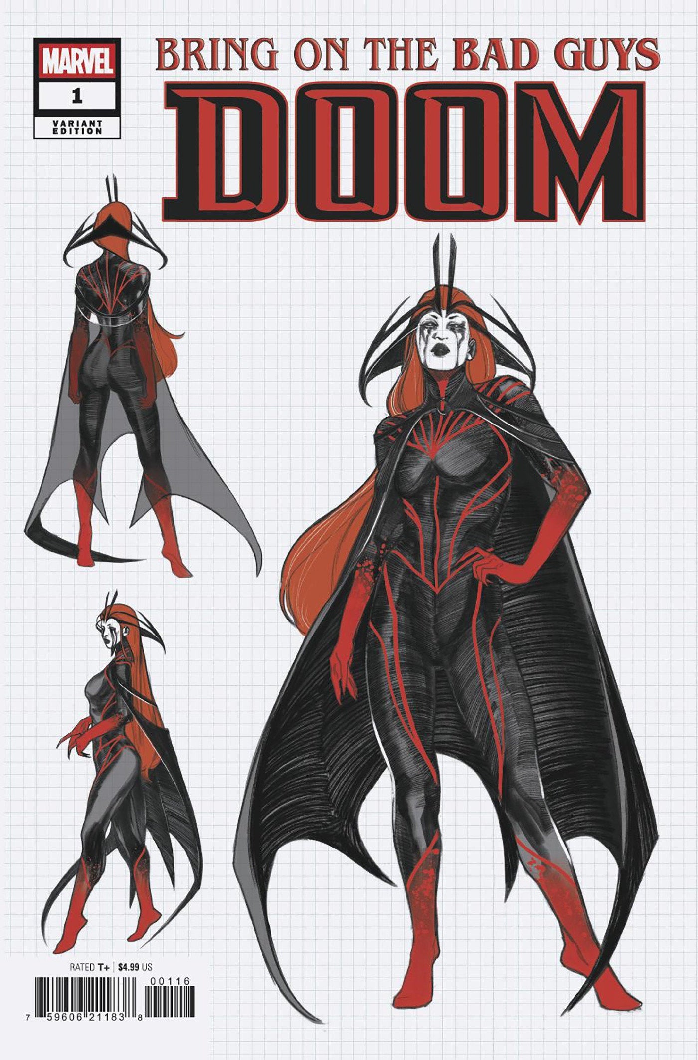Bring On The Bad Guys: Doom #1 1:10 Alessandro Cappuccio Design Incentive Variant