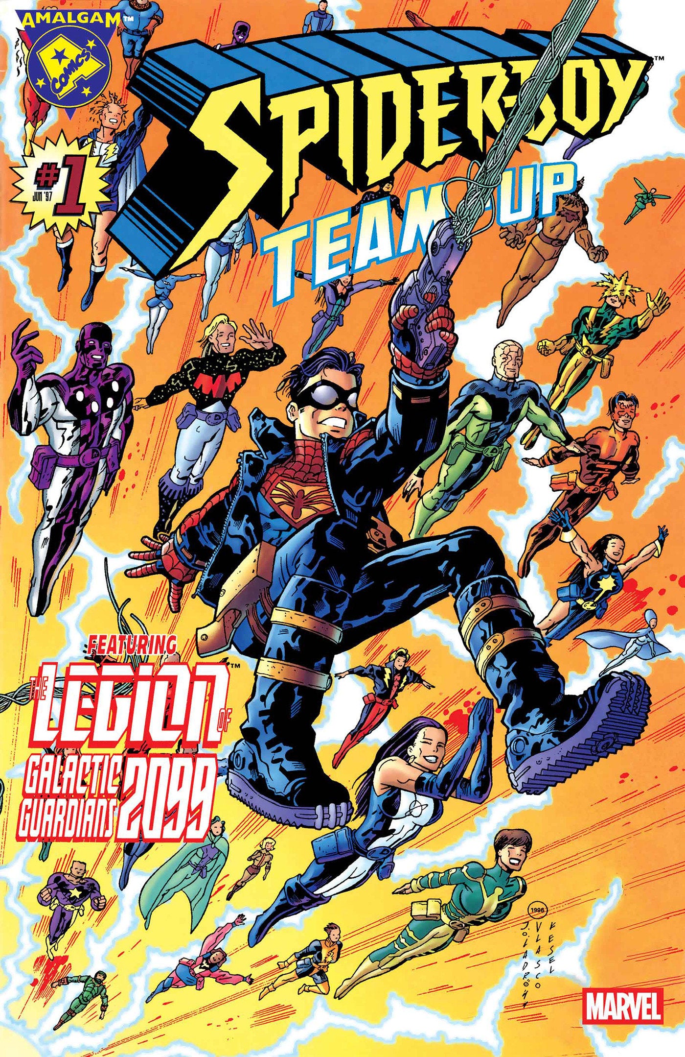 Marvel/DC: Spider Boy Team Up #1 Facsimile Edition