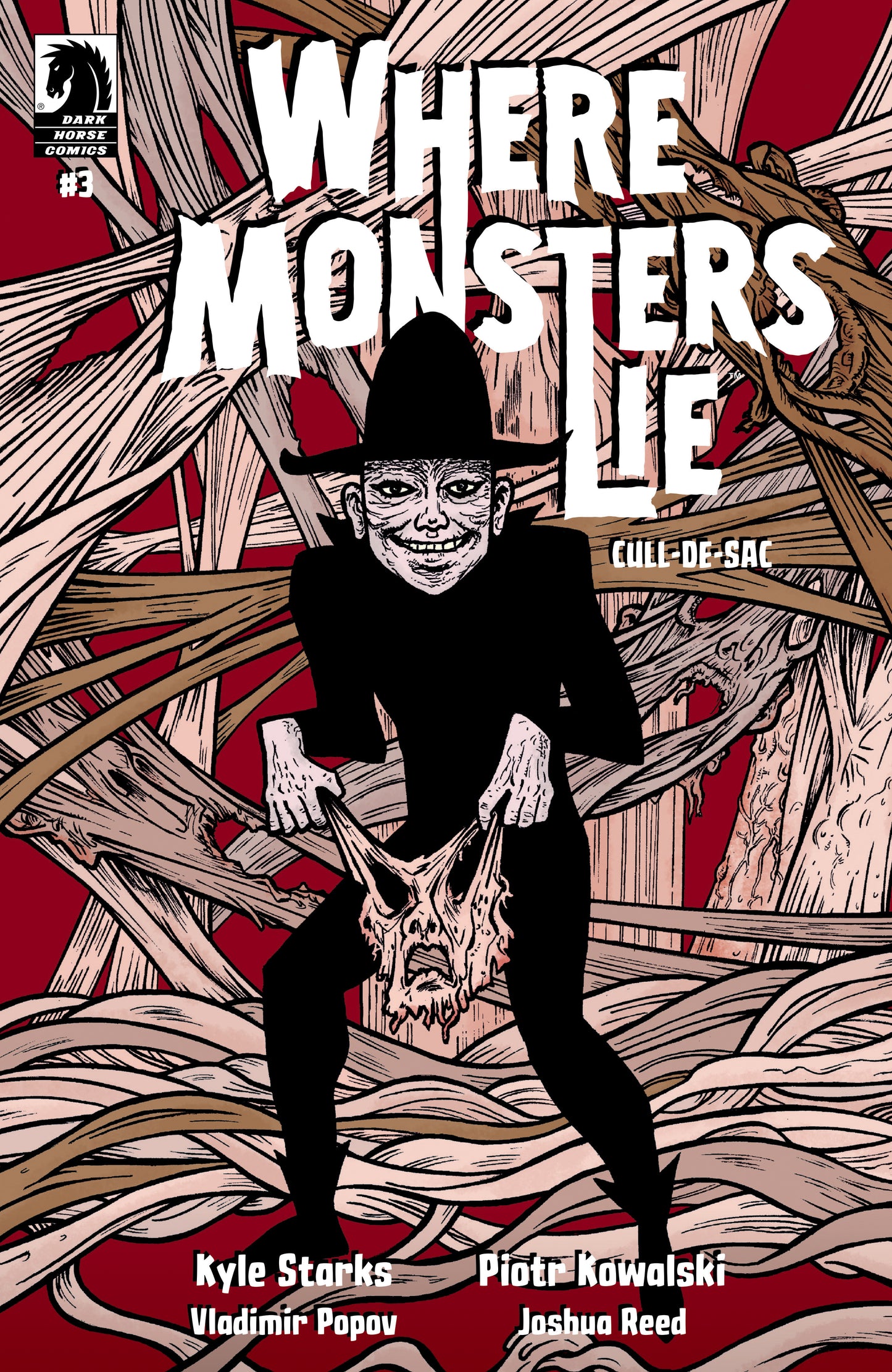 Where Monsters Lie: Cull-De-Sac #3 (Cover B) (Evan Dorkin)