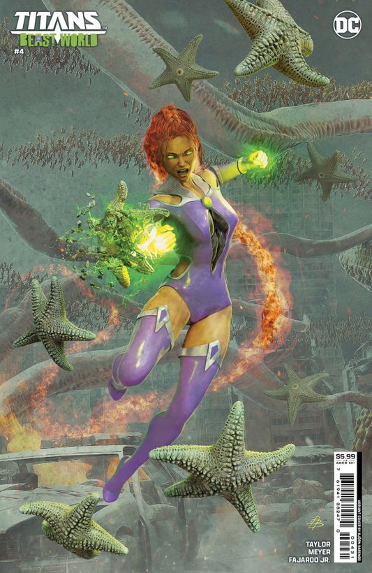 TITANS BEAST WORLD #4B (OF 6) BARENDS VAR