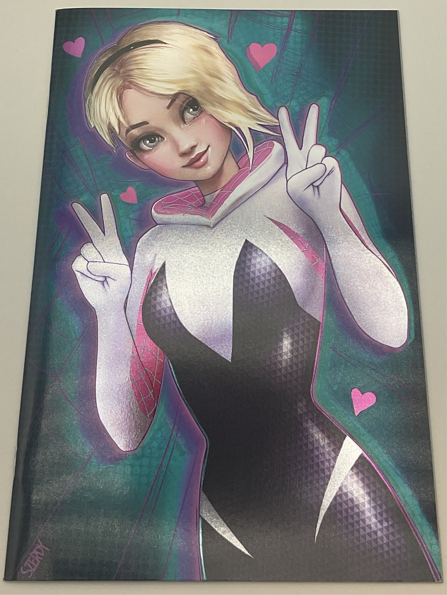 The Amazing Spider-Man #29 Unknown Comics Nathan Szerdy Foil Virgin Variant