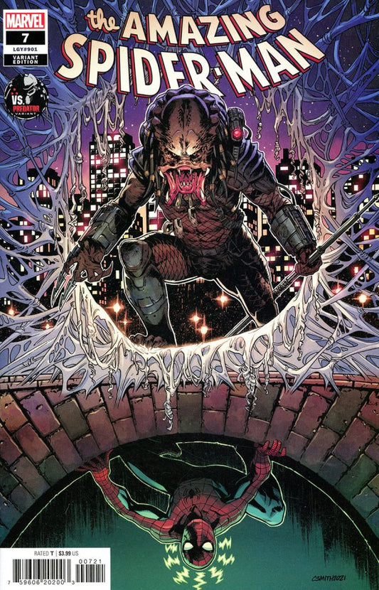 The Amazing Spider-Man #7B Smith Predator Variant