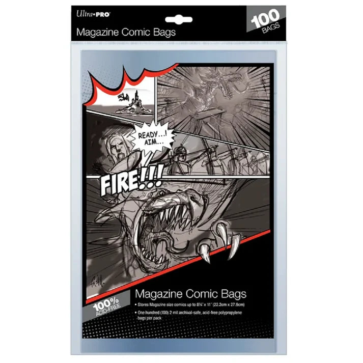Ultrapro Magazine Comic Bags