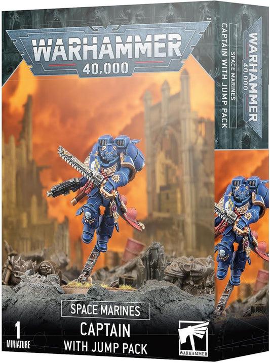 Space Marines: Captain with Jump Pack