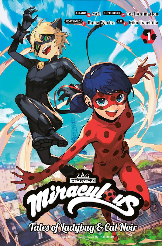 MIRACULOUS TALES OF LADYBUG & CAT NOIR MANGA GN VOL 01