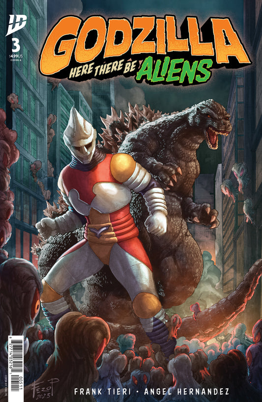 Godzilla: Here There Be Aliens #3 Cover A