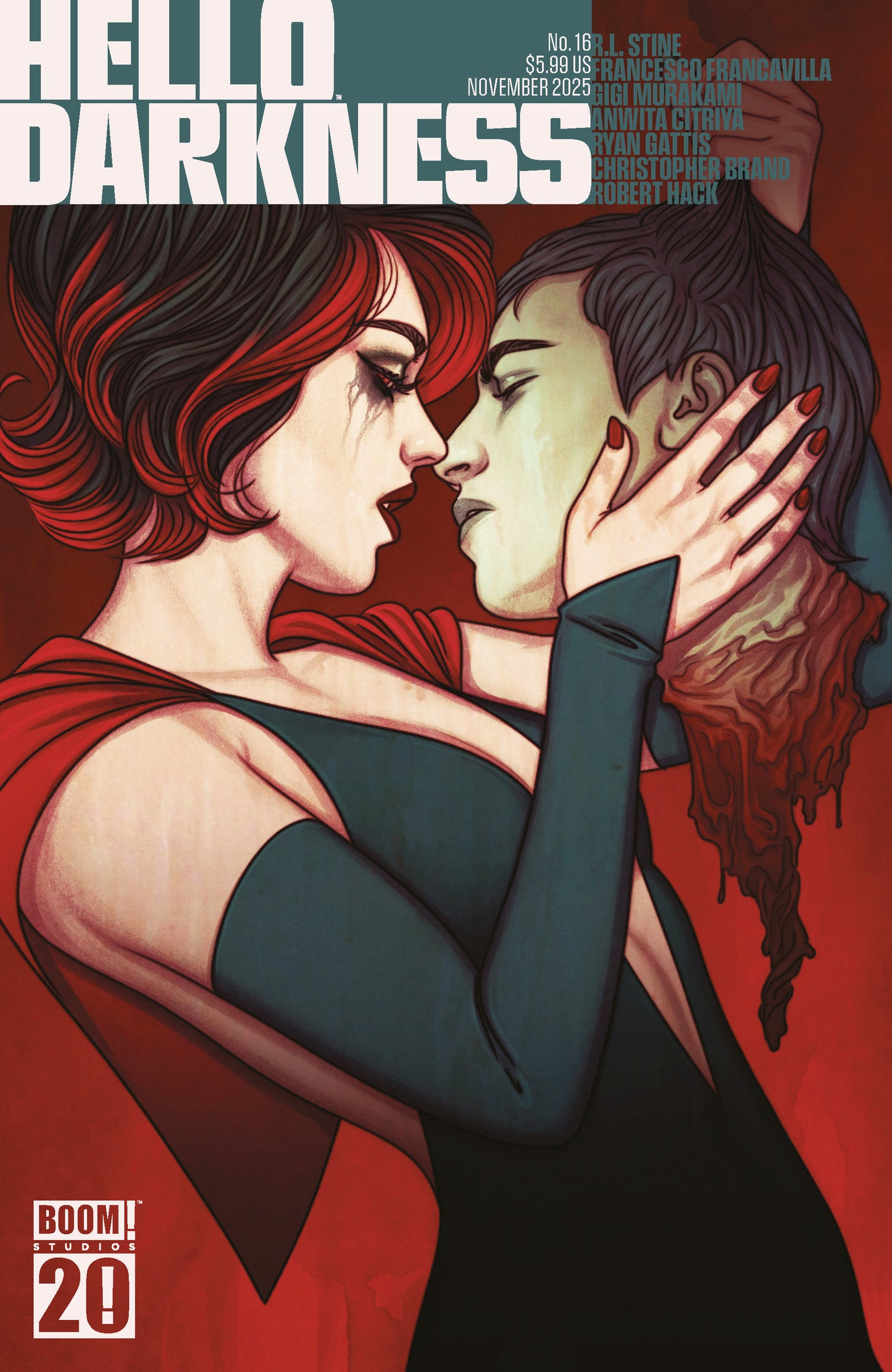 Hello Darkness #16 D Boom 20th Anniversary Variant (Dressed, Frison)