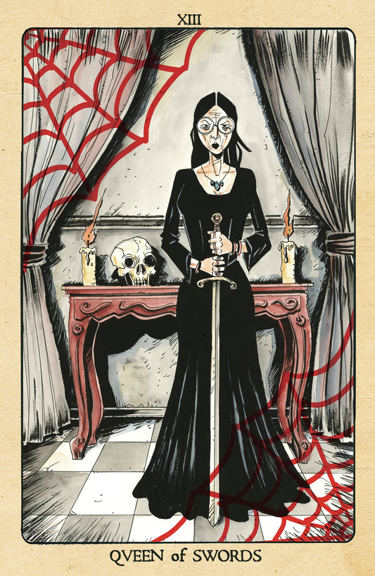 Minor Arcana #13 C 1 in 10 Variant Edition Tarot Card Variant (Full Art, Lemire)