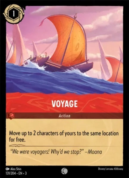 Voyage - 131/204 - Common - Cold Foil