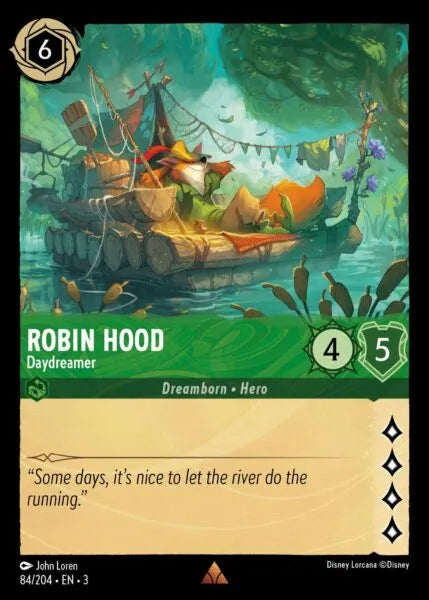 Robin Hood - Daydreamer - 84/204 - Rare - Cold Foil