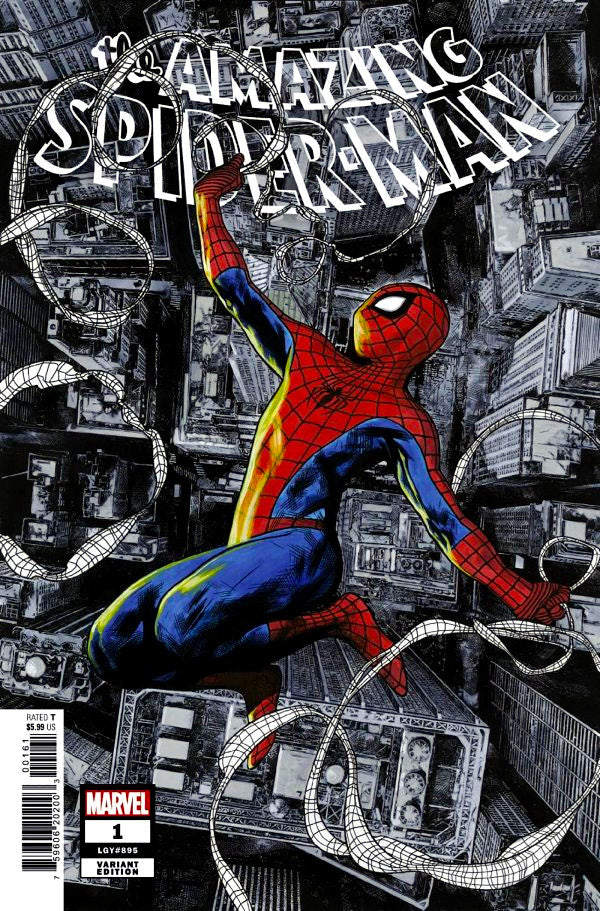 Amazing Spider-Man #1 Charest 1:25 Incentive Variant