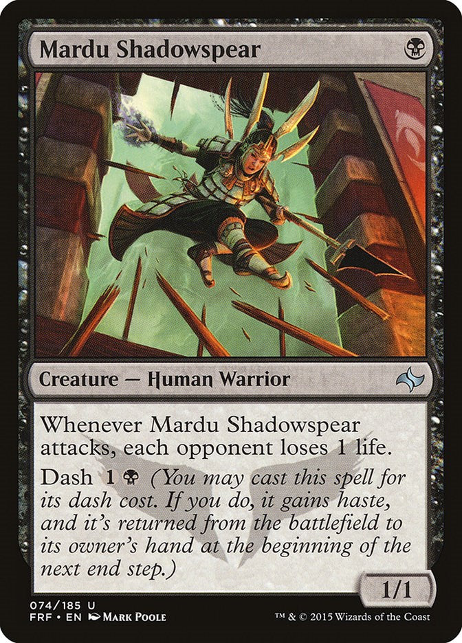 Mardu Shadowspear [FRF - 74]