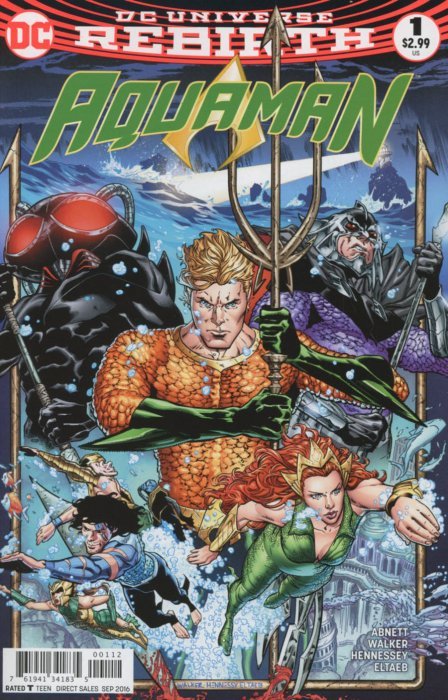 Aquaman #1 2nd Print