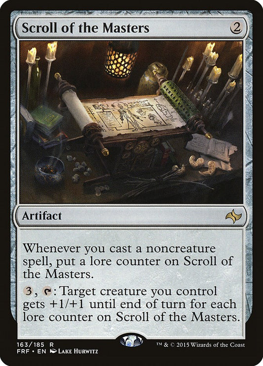 Scroll of the Masters [FRF - 163]