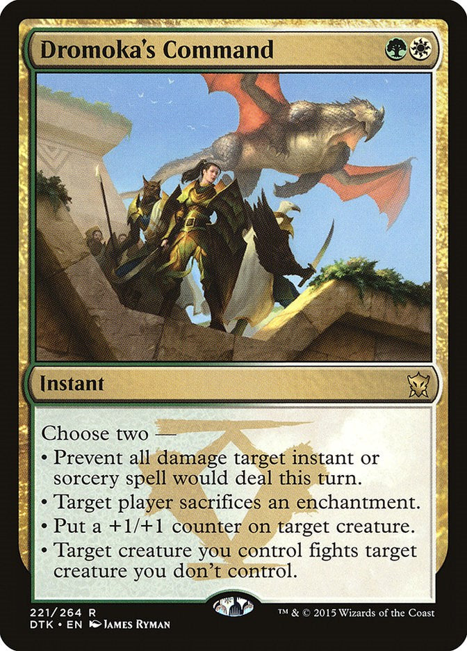 Dromoka's Command [DTK - 221]