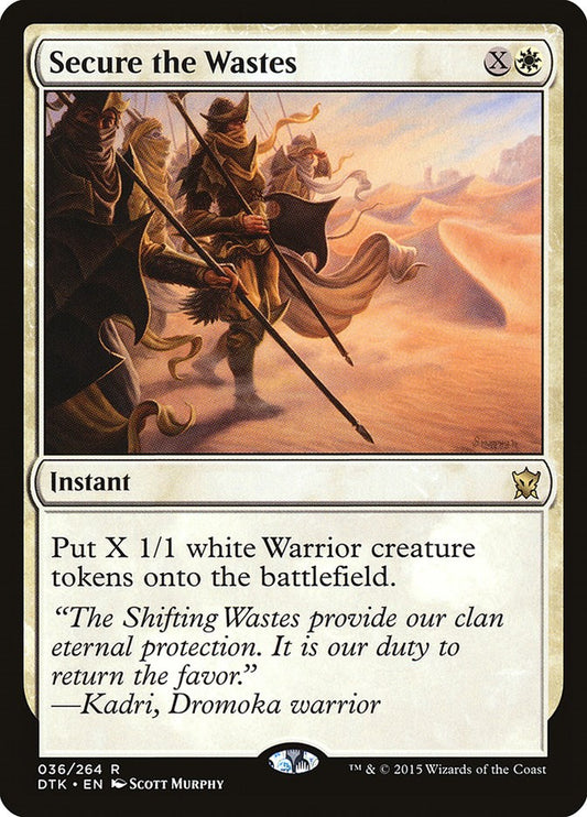 Secure the Wastes [DTK - 36]